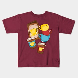 Coffee Coffee Coffee Kids T-Shirt